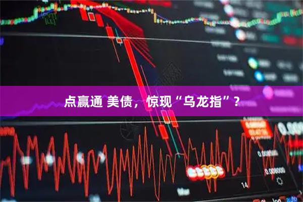 点赢通 美债，惊现“乌龙指”？